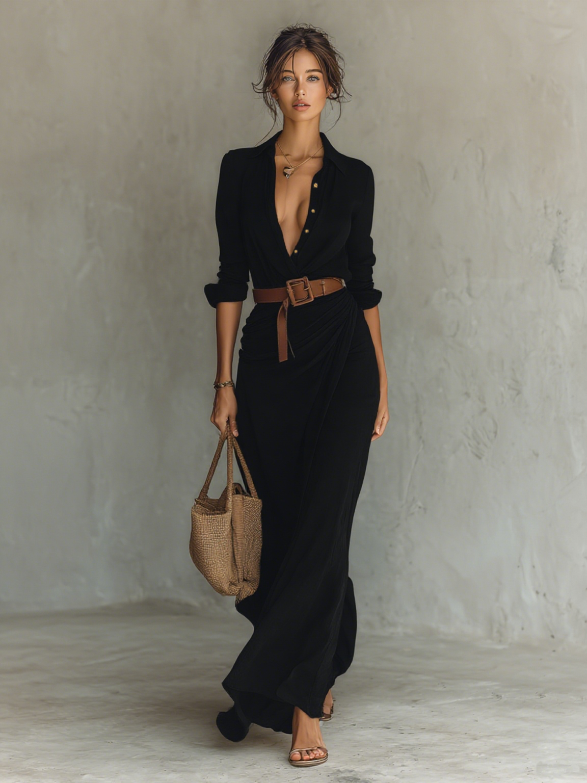 Alina – Vestido Imperial Chic
