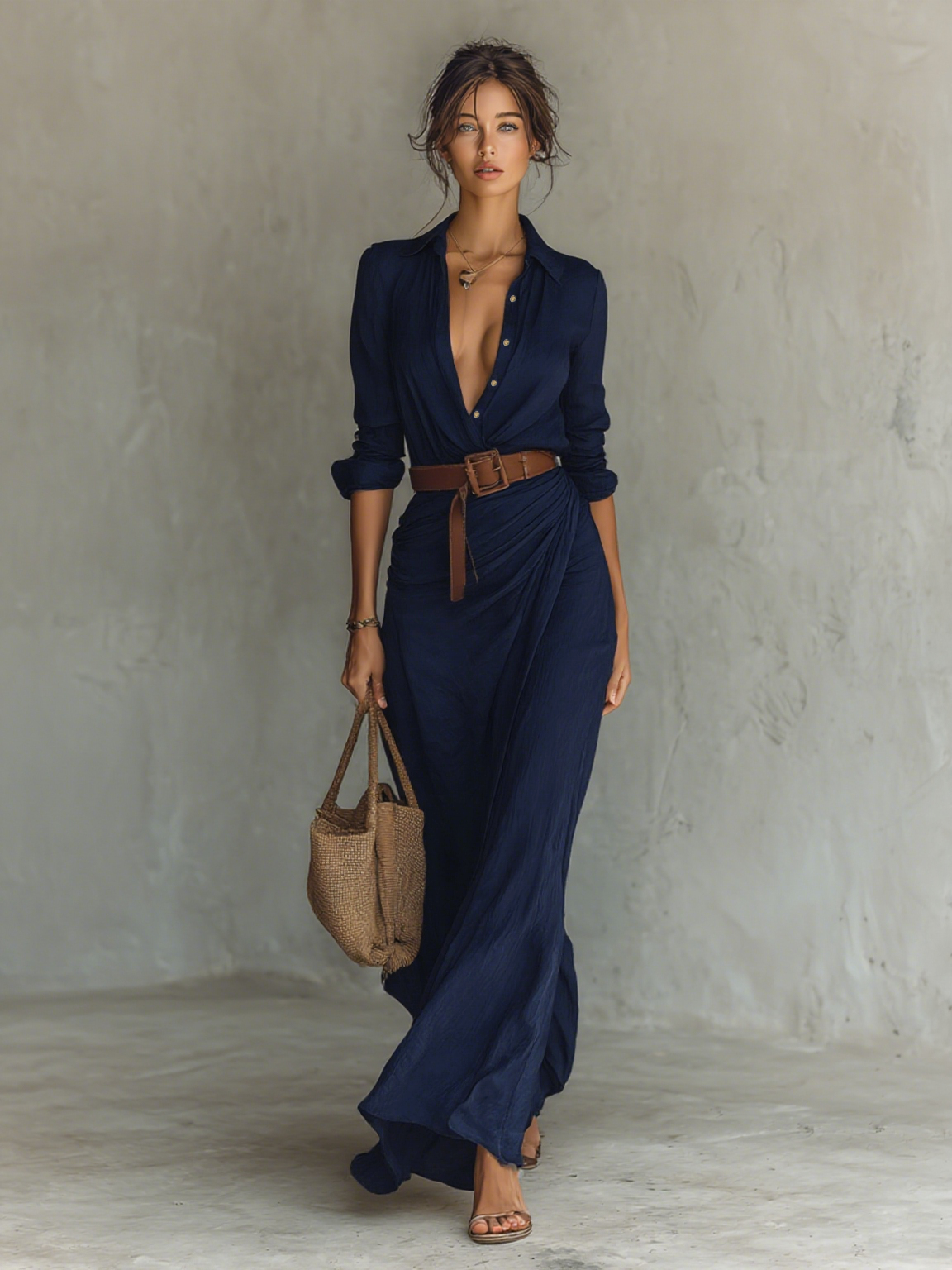 Alina – Vestido Imperial Chic