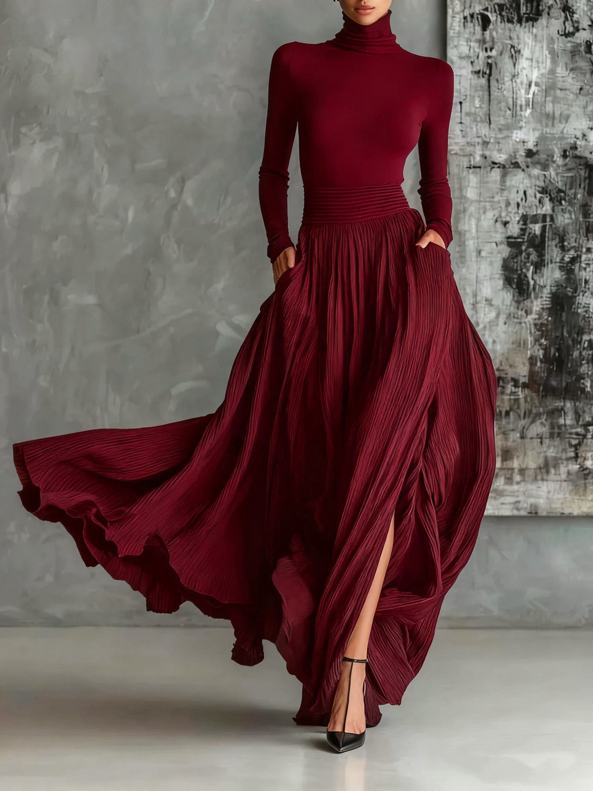 Luna – Conjunto negro real